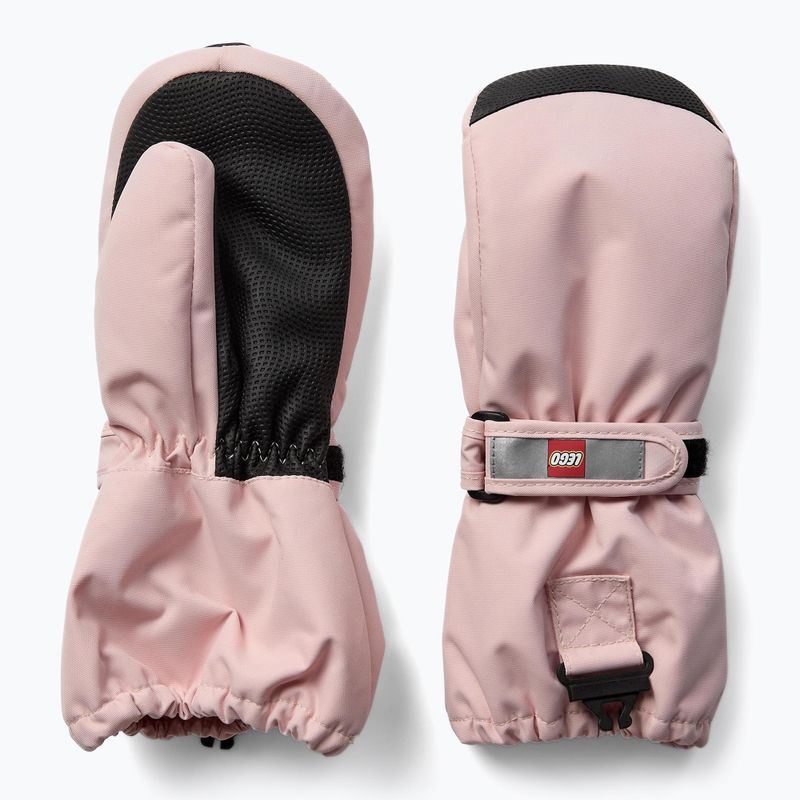 Guanti da sci per bambini LEGO Lwatlin 706 rosa chiaro