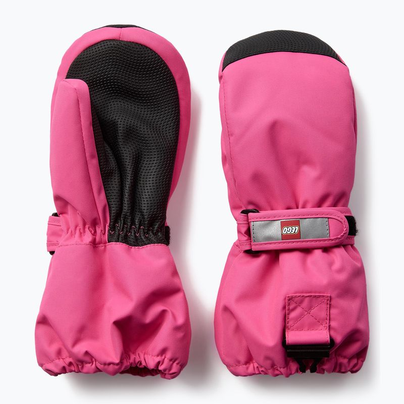 Guanti da sci per bambini LEGO Lwatlin 706 rosa