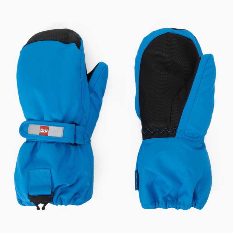 Guanti da sci per bambini LEGO Lwatlin 706 blu