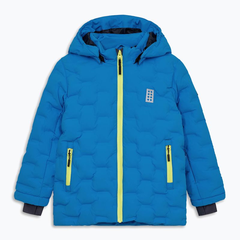 Giacca da sci per bambini LEGO Lwjipe 706 blu/lime