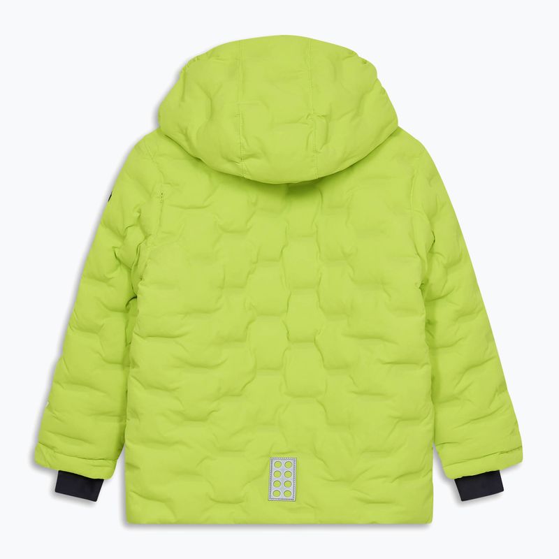 Giacca da sci per bambini LEGO Lwjipe 706 verde lime/blu 2