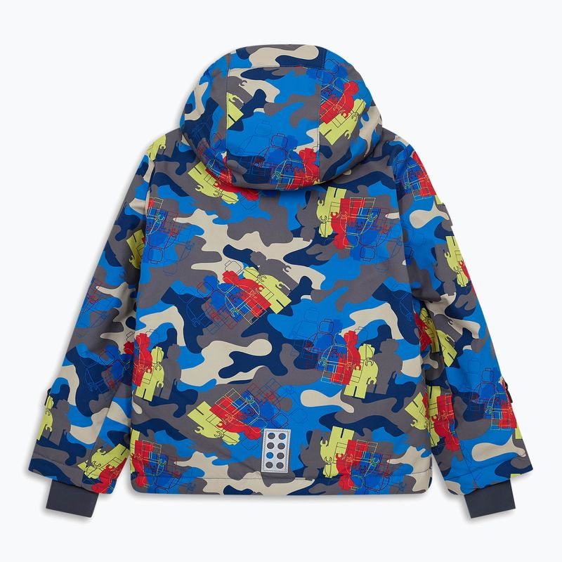 Giacca da sci per bambini LEGO Lwjaz 808 blu 3