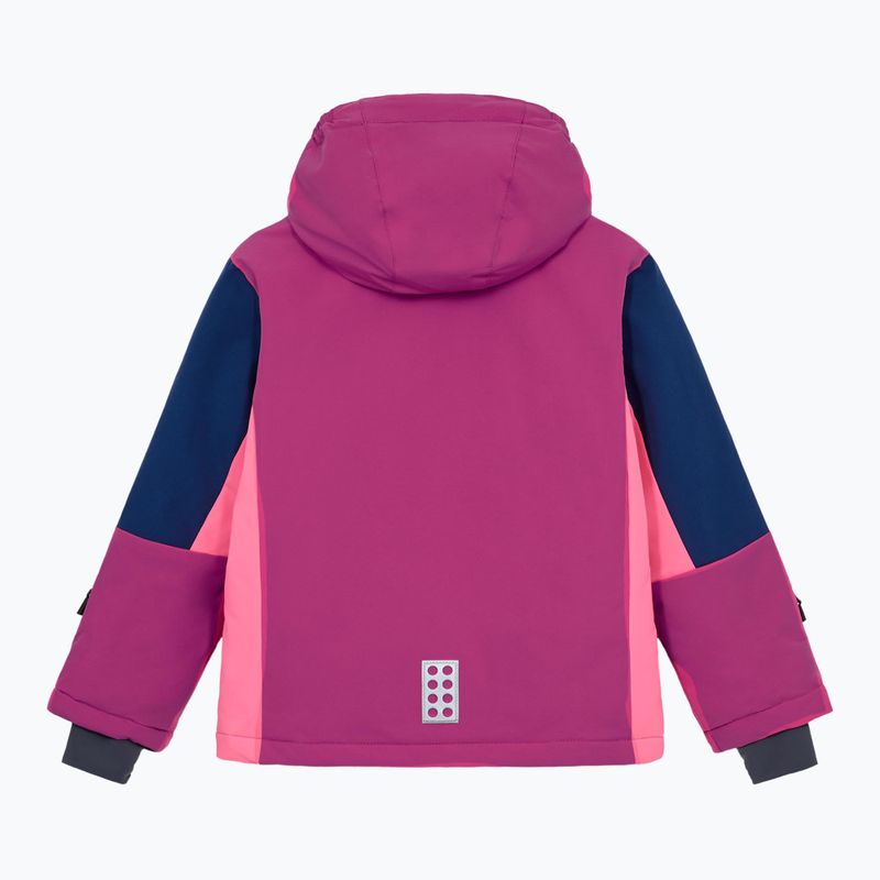 Giacca da sci per bambini LEGO Lwjaz 801 fucsia 2