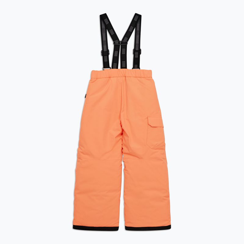 LEGO Lwpayton 701 pantaloni da sci per bambini arancione chiaro 2