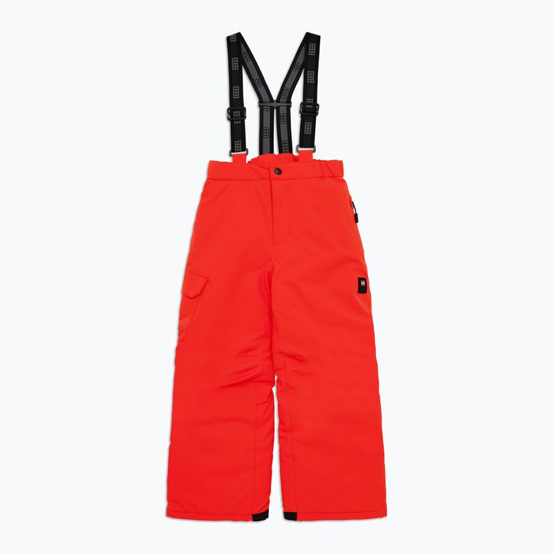 Pantaloni da sci per bambini LEGO Lwpayton 701 rosso