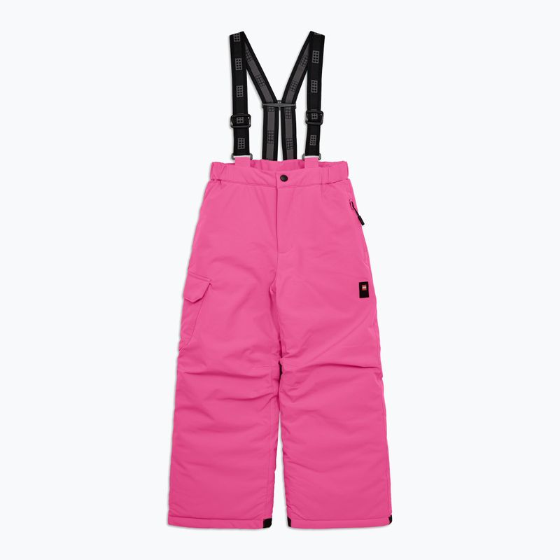 Pantaloni da sci LEGO Lwpayton 701 rosa per bambini