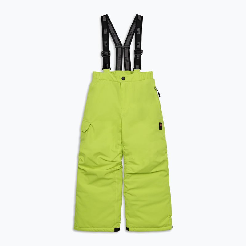 Pantaloni da sci per bambini LEGO Lwpayton 701 verde lime