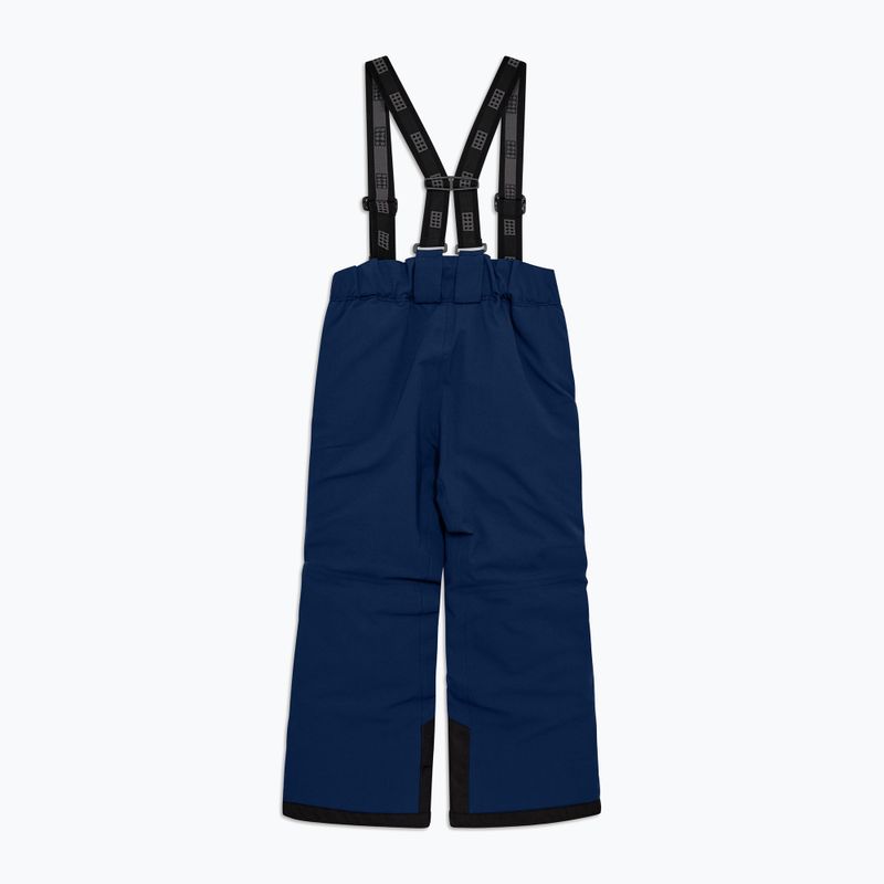 Pantaloni da sci per bambini LEGO Lwpowai 708 blu scuro 2
