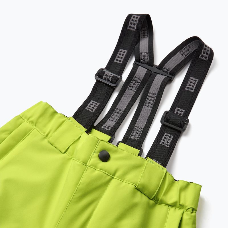 Pantaloni da sci per bambini LEGO Lwpowai 708 verde lime 3