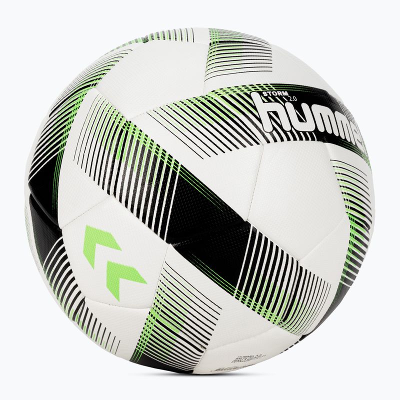 Hummel Storm 2.0 FB calcio bianco/nero/verde taglia 5 2