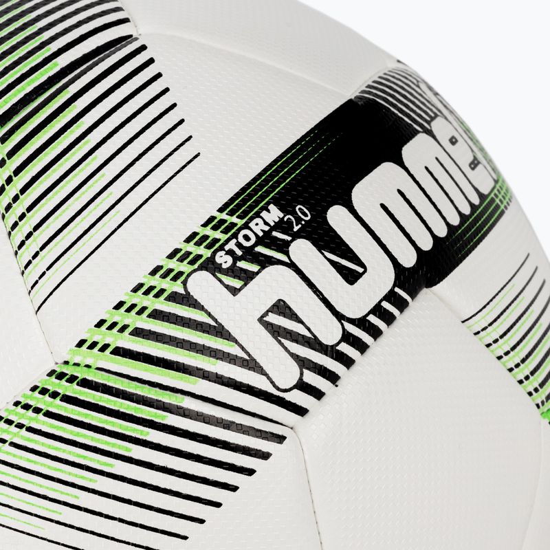 Hummel Storm 2.0 FB calcio bianco/nero/verde taglia 5 3
