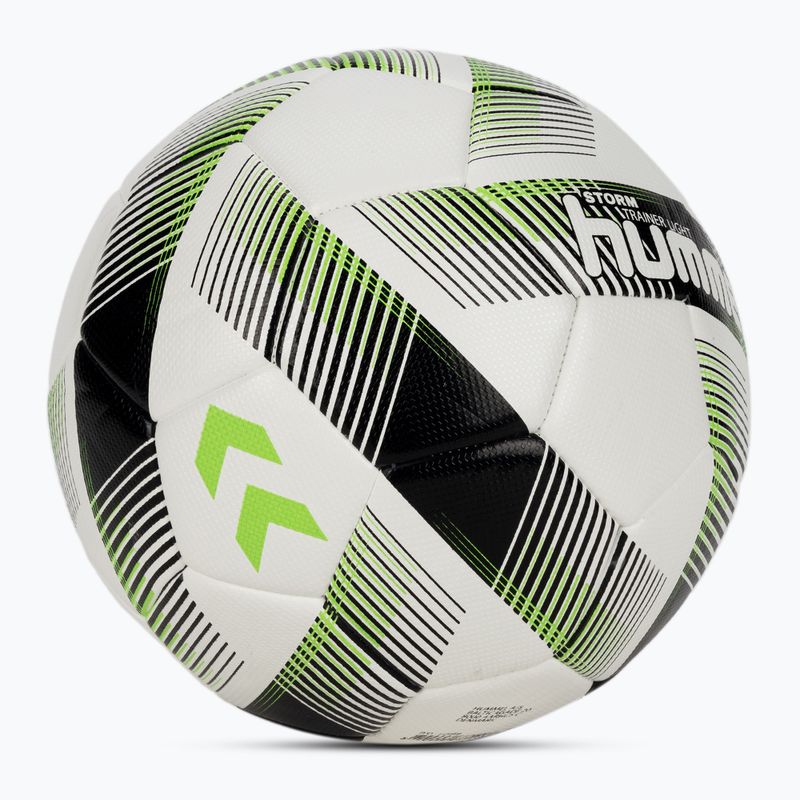 Hummel Storm Trainer Light FB calcio bianco/nero/verde taglia 3 2