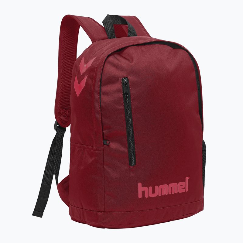 Hummel Core 28 l zaino da ciclismo rosso / sorbetto al lampone