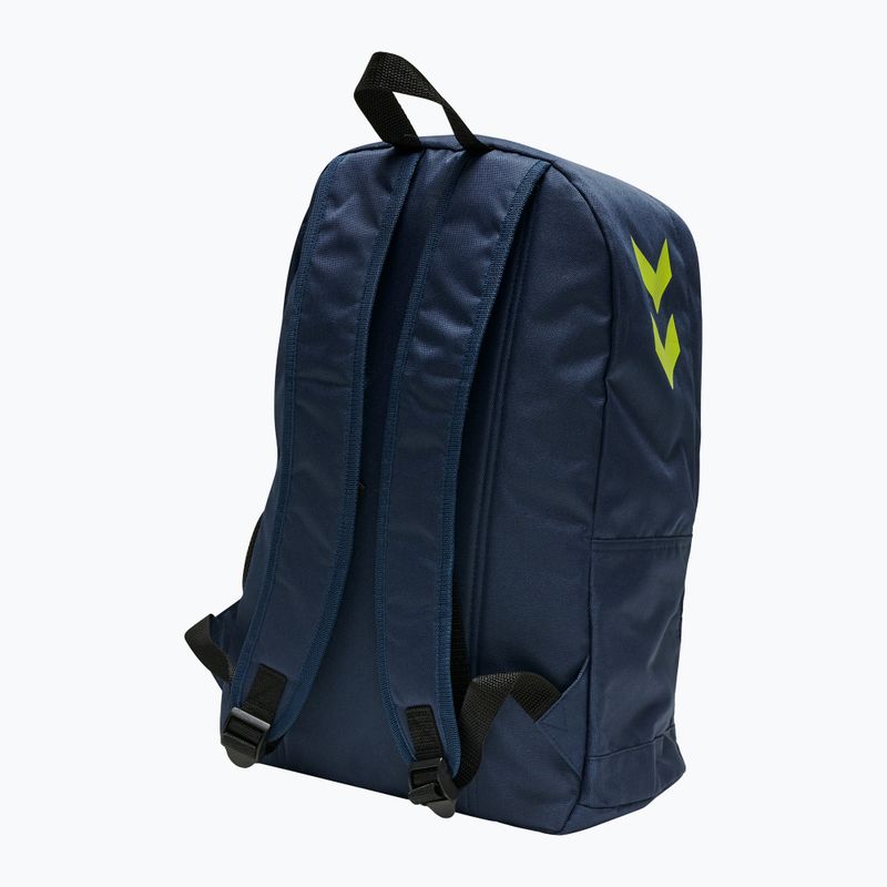 Zaino Hummel Core 28 l dark denim/lime punch 2