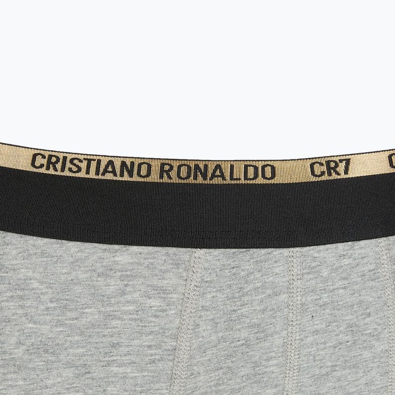 CR7 Basic Trunk boxer da uomo 3 paia nero/bianco/grigio 7