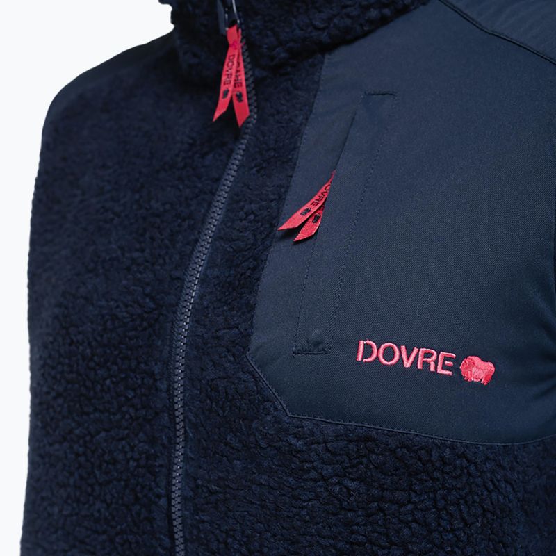 Gilet da donna Dovre Teddy Fleece navy 4
