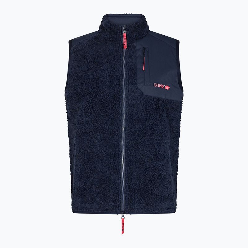 Gilet da donna Dovre Teddy Fleece navy 5