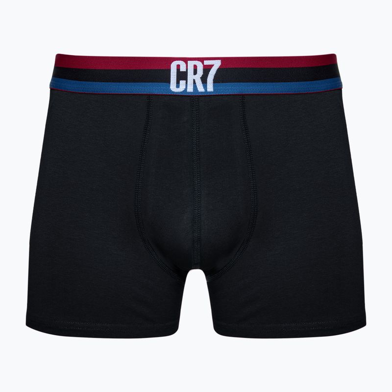 Boxer CR7 Basic Trunk da uomo 3 paia multicolore 3