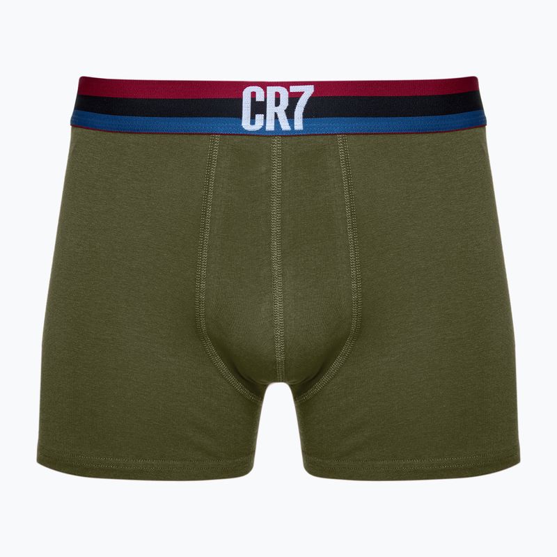 Boxer CR7 Basic Trunk da uomo 3 paia multicolore 4