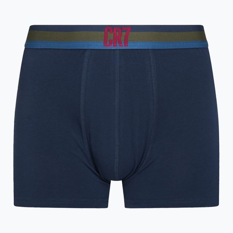 Boxer CR7 Basic Trunk da uomo 3 paia multicolore 3