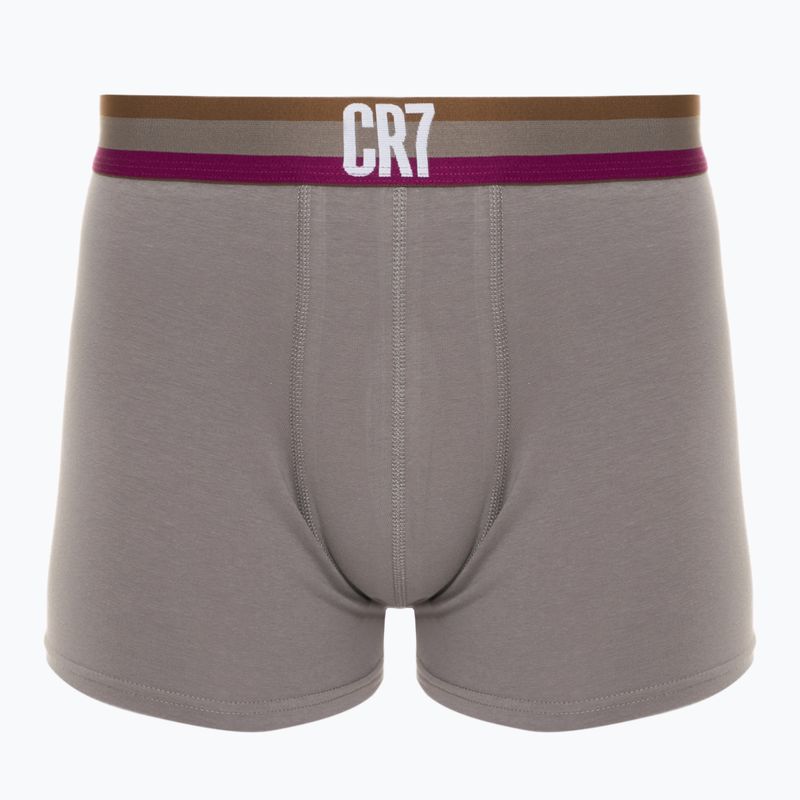 Boxer CR7 Basic Trunk da uomo 3 paia 704 multicolore 2