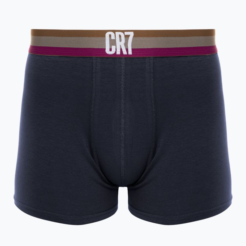 Boxer CR7 Basic Trunk da uomo 3 paia 704 multicolore 3