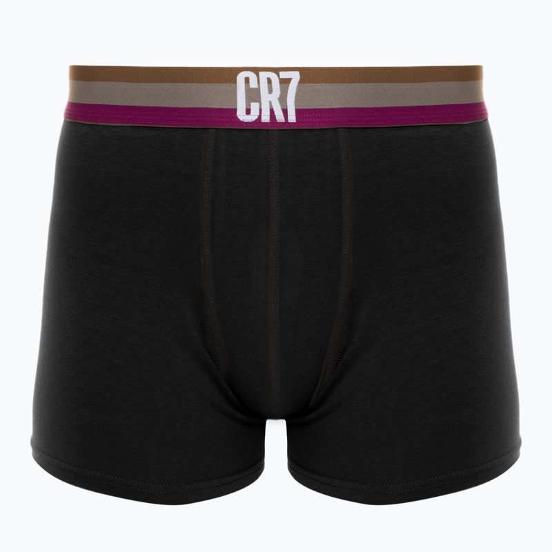 Boxer CR7 Basic Trunk da uomo 3 paia 704 multicolore 4