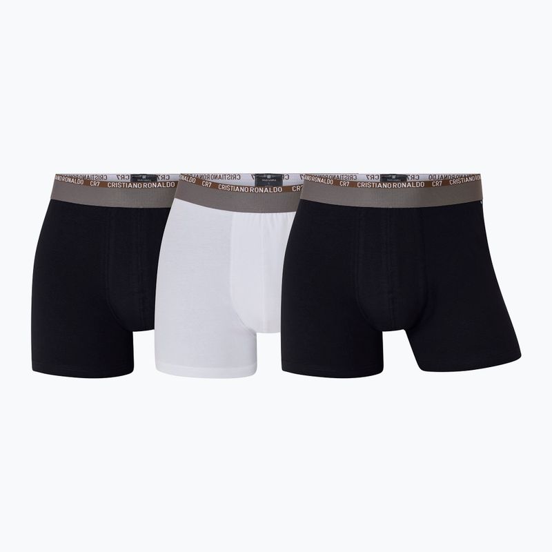 Boxer CR7 Basic Trunk da uomo 3 paia multicolore 2