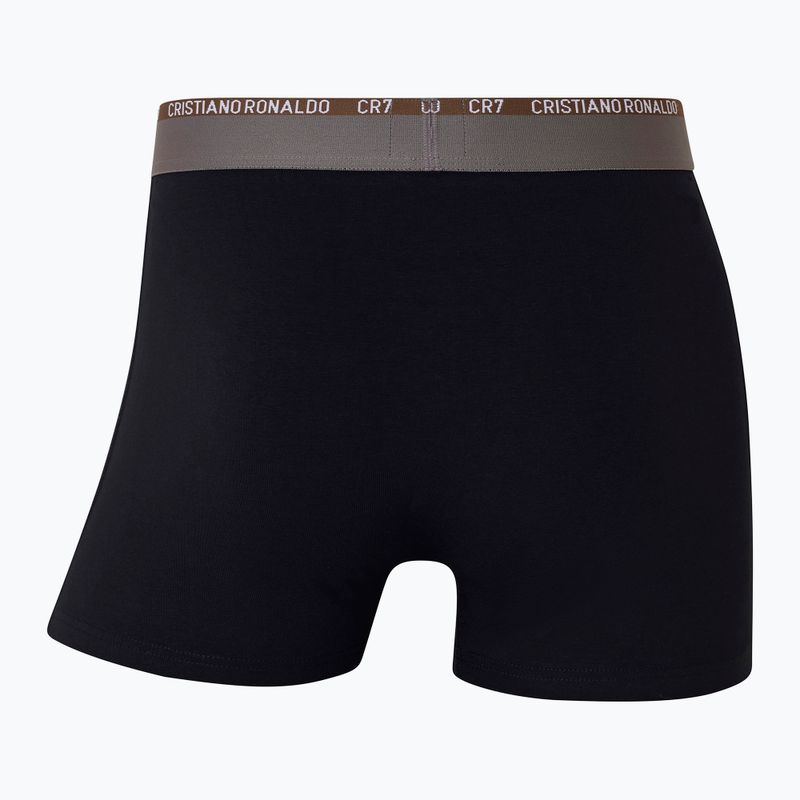 Boxer CR7 Basic Trunk da uomo 3 paia multicolore 4