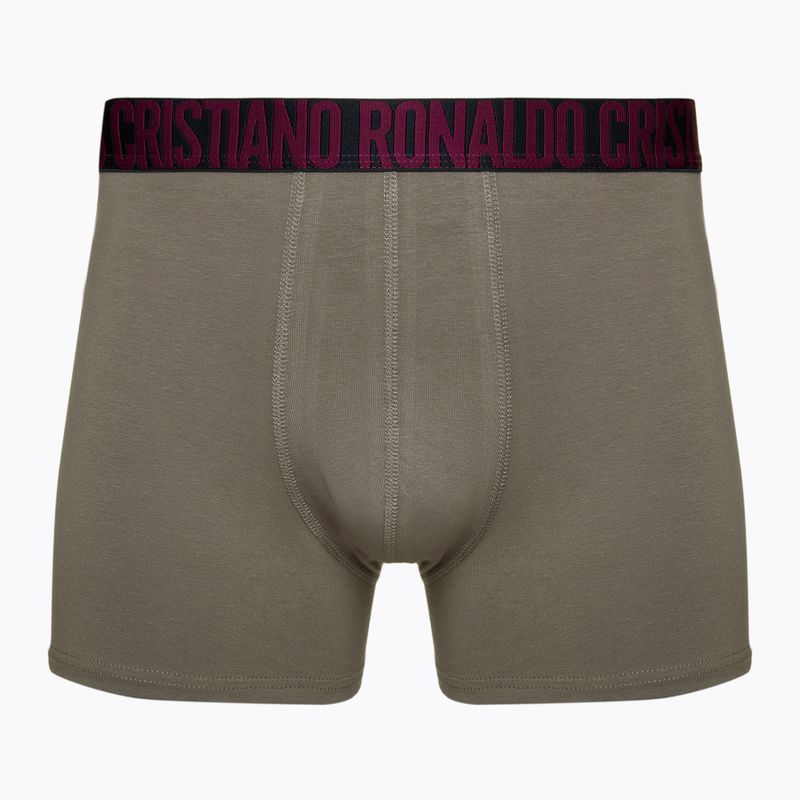 Boxer CR7 Basic Trunk da uomo 3 paia multicolore 2