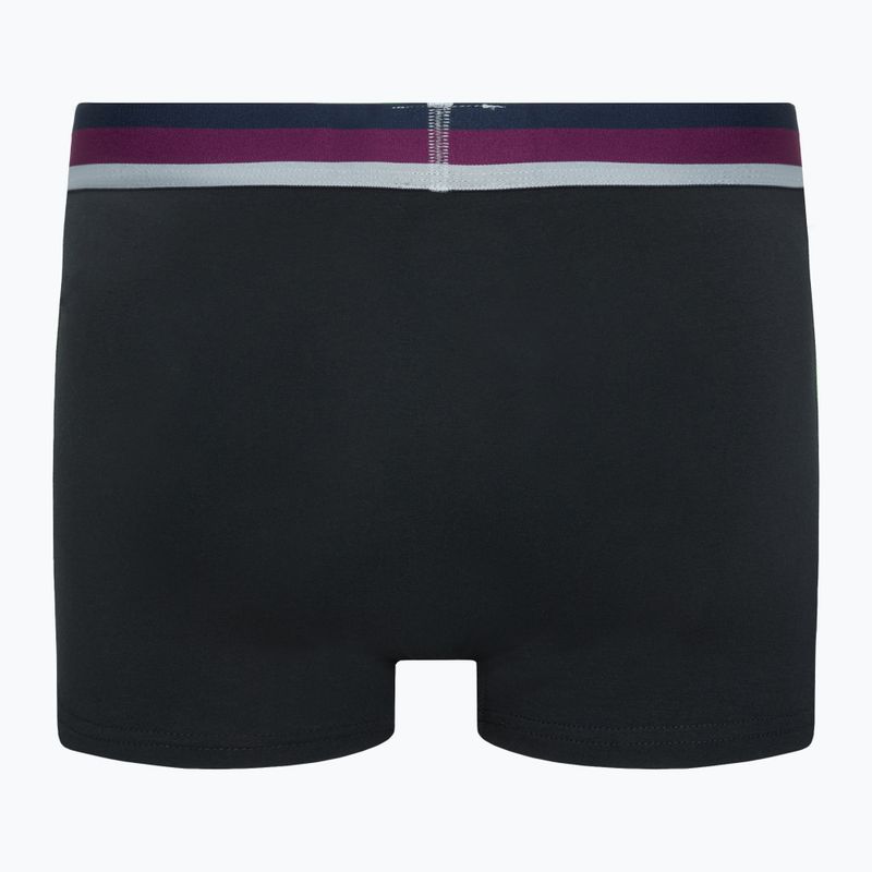 Boxer CR7 Basic Trunk da uomo 4 paia nero 3