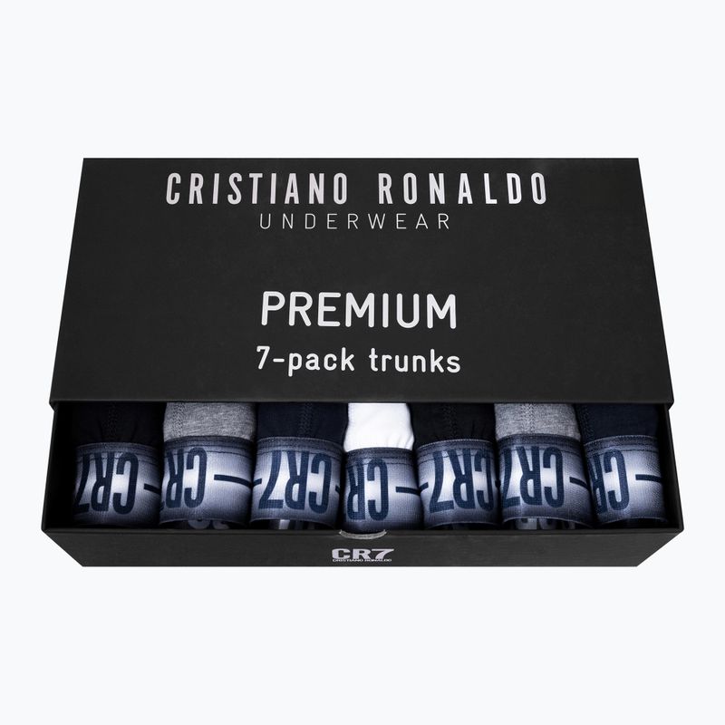 Boxer da uomo CR7 Basic Trunk 7 paia 3104 multicolore 8