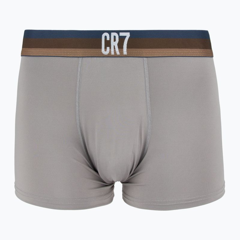 Boxer CR7 Basic Trunk da uomo 3 paia 2114 multicolore 4