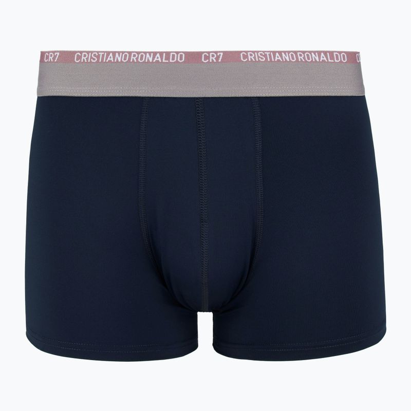 Boxer CR7 Basic Trunk da uomo 3 paia 710 multicolore 2