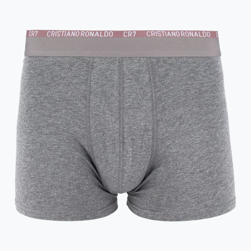 Boxer CR7 Basic Trunk da uomo 3 paia 710 multicolore 3