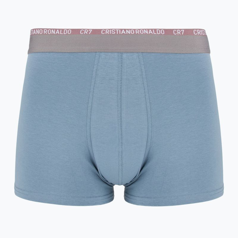 Boxer CR7 Basic Trunk da uomo 3 paia 710 multicolore 4