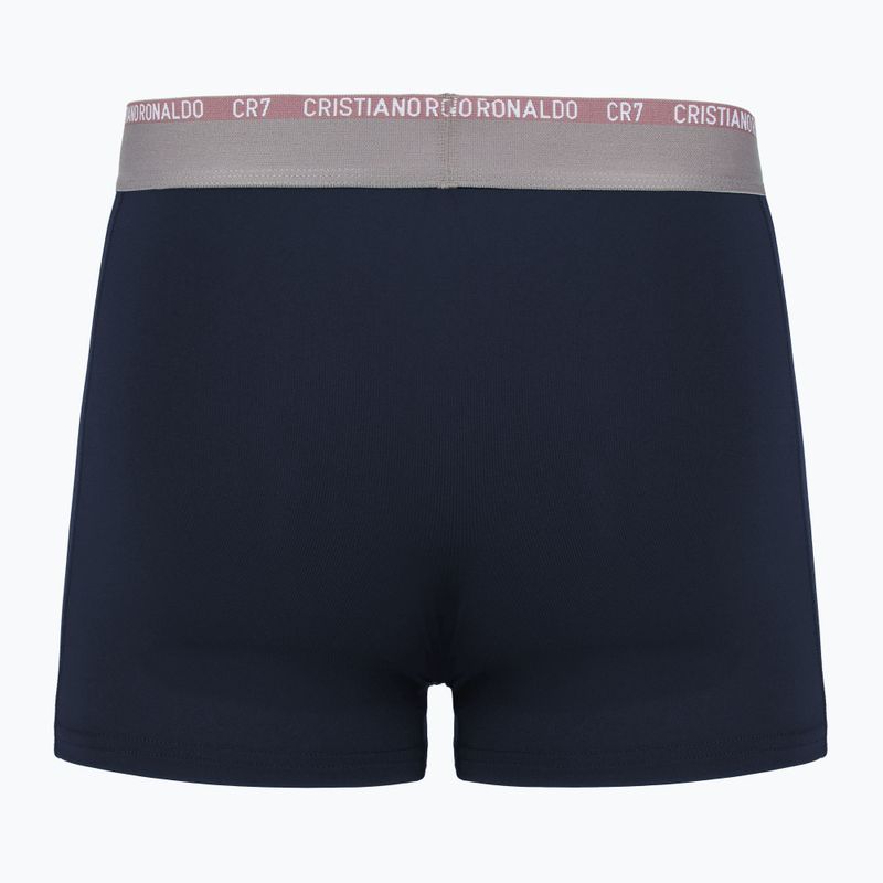Boxer CR7 Basic Trunk da uomo 3 paia 710 multicolore 5