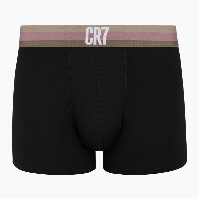 Boxer CR7 Basic Trunk da uomo 3 paia 711 multicolore