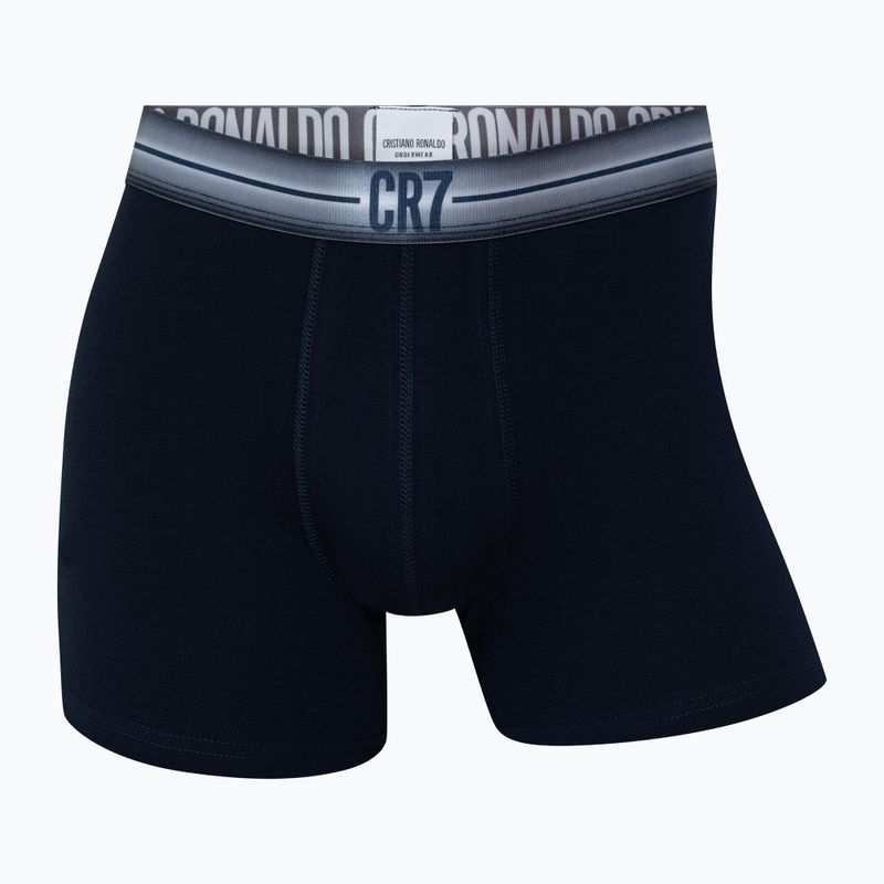 Boxer CR7 Basic Trunk da uomo 3 paia 2762 nero 2