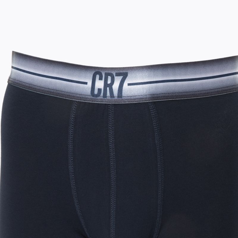 Boxer CR7 Basic Trunk da uomo 3 paia 2762 nero 3