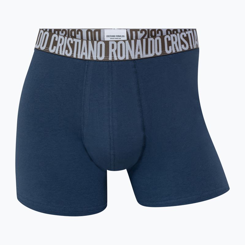 Boxer CR7 Basic Trunk da uomo 3 paia 2764 multicolore 2