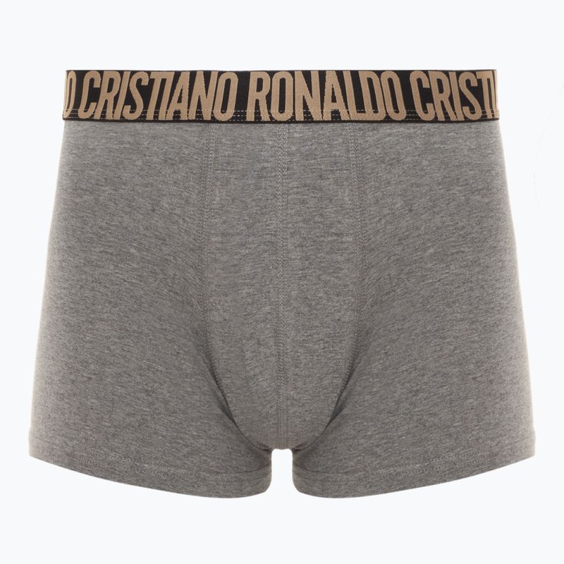 Boxer CR7 Basic Trunk da uomo 4 paia 2493 multicolore 3