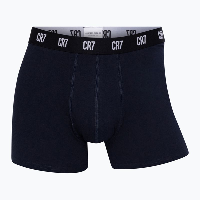 Boxer CR7 Basic Trunk da uomo 4 paia 2497 multicolore 4