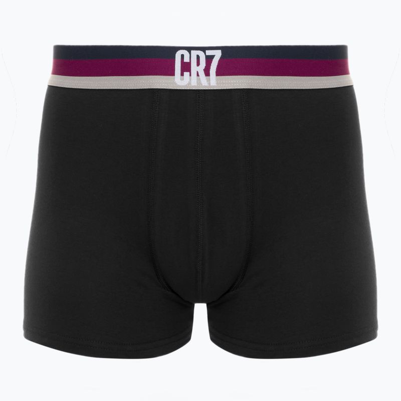 Boxer da uomo CR7 Basic Trunk 5 paia 2330 nero 3