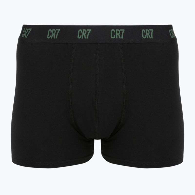 Boxer uomo CR7 Basic Trunk 7 paia 2810 black 4