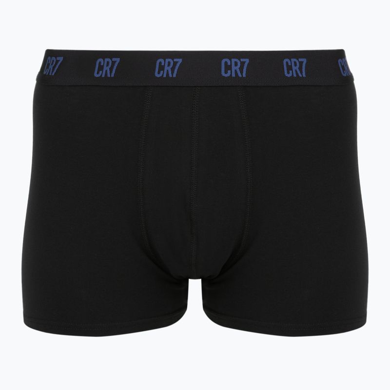 Boxer uomo CR7 Basic Trunk 7 paia 2810 black 6