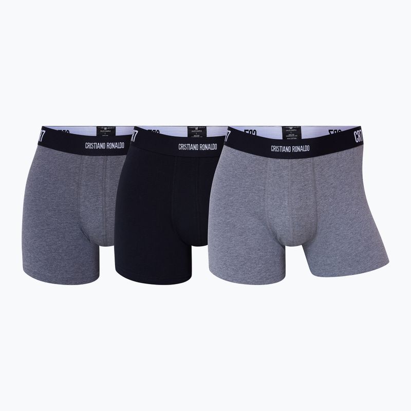 Boxer uomo CR7 Basic Trunk 3 paia multicolour