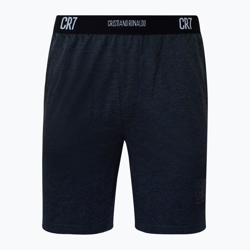 Pigiama uomo CR7 Pyjama Short dark grey melange 4