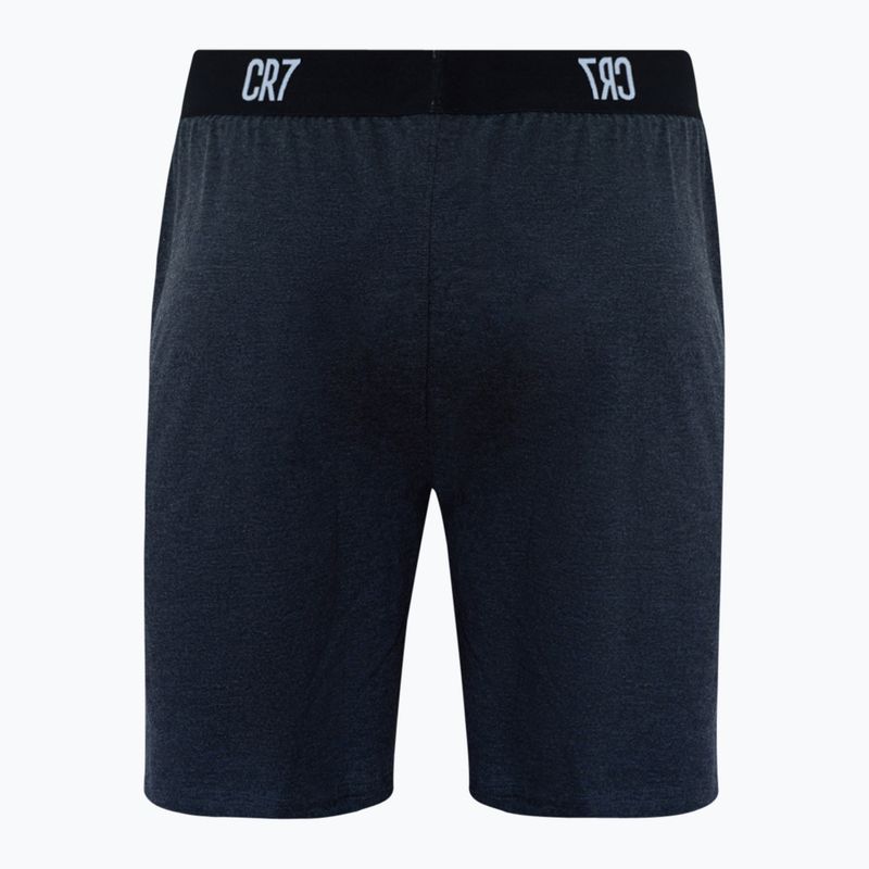 Pigiama uomo CR7 Pyjama Short dark grey melange 5