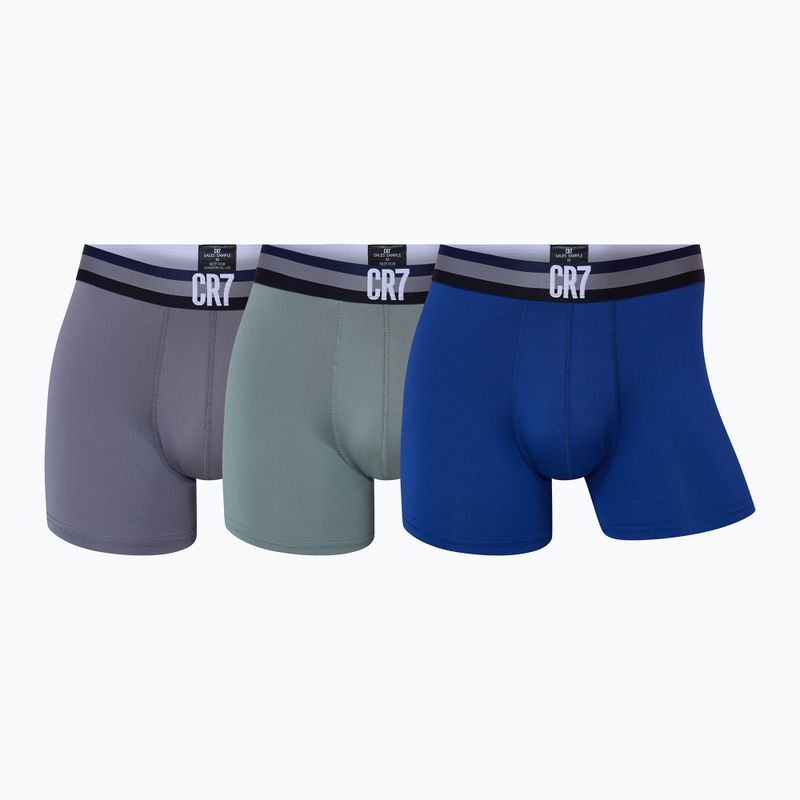 Boxer CR7 Basic Trunk da uomo 3 paia multicolore 2